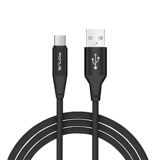 10ft USB Cable Type-C Charger Cord for Galaxy A02s Power Wire USB-C Long Braided Fast Charge Sync High Speed Compatible with Samsung Galaxy A02s 
